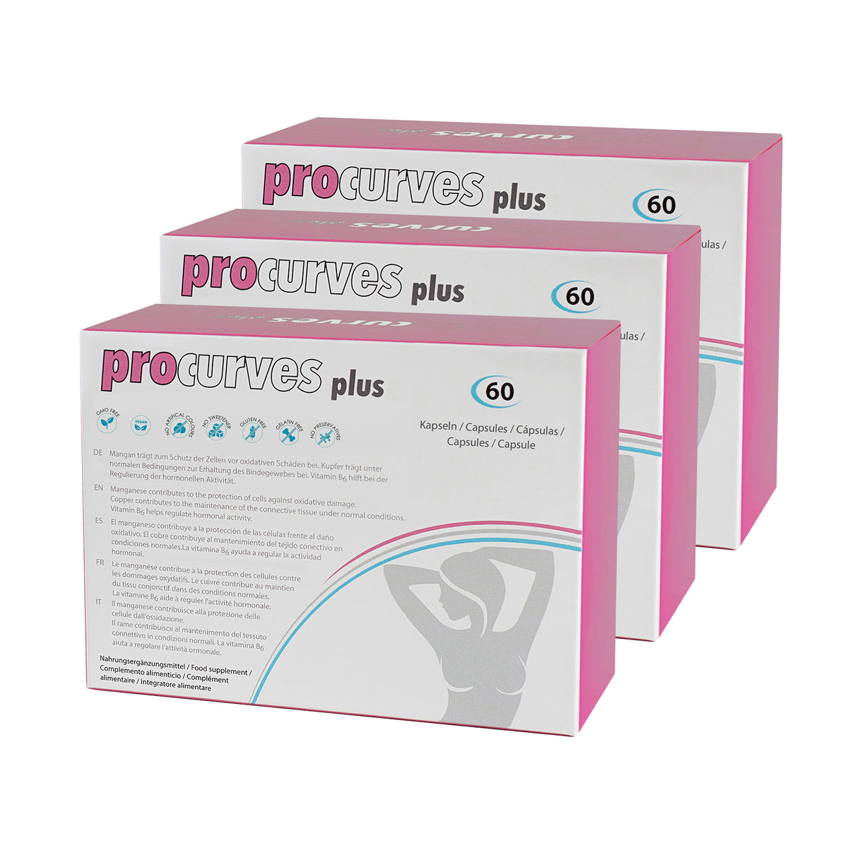 Procurves Plus, capsule per aumentare il seno