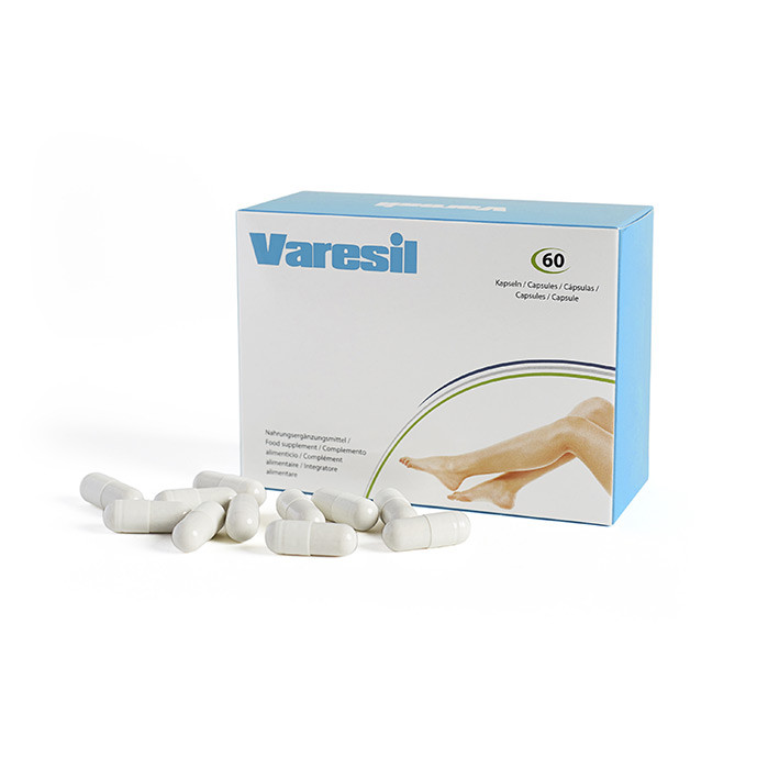 Pílulas para as varizes  Varesil Pills previne as varizes