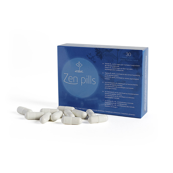 Zen Pills, comprimidos relaxantes para controlar a ansiedade