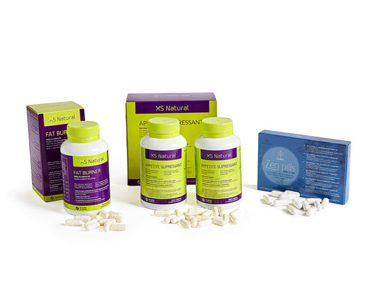 1 XS APETITE SUPRESSANT +XS FAT BURNER+1 ZEN PILLS