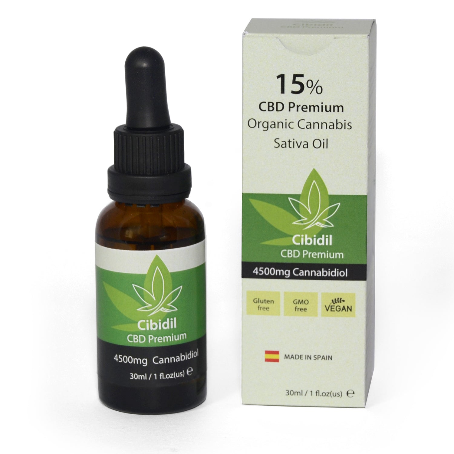 soothing 15% CBD oil.