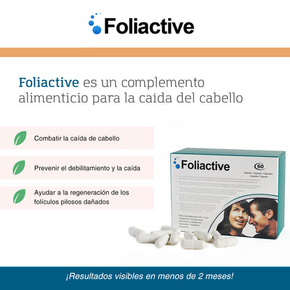 Foliactive capsulas y Foliactive Spray para prevenir la caida del cabello - 3