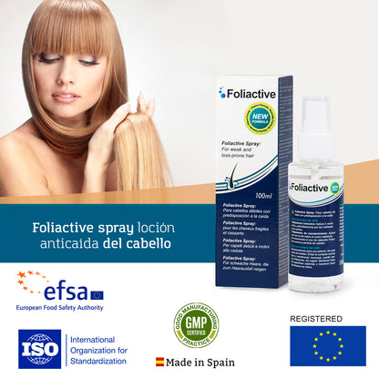 Foliactive capsulas y Foliactive Spray para prevenir la caida del cabello - 6