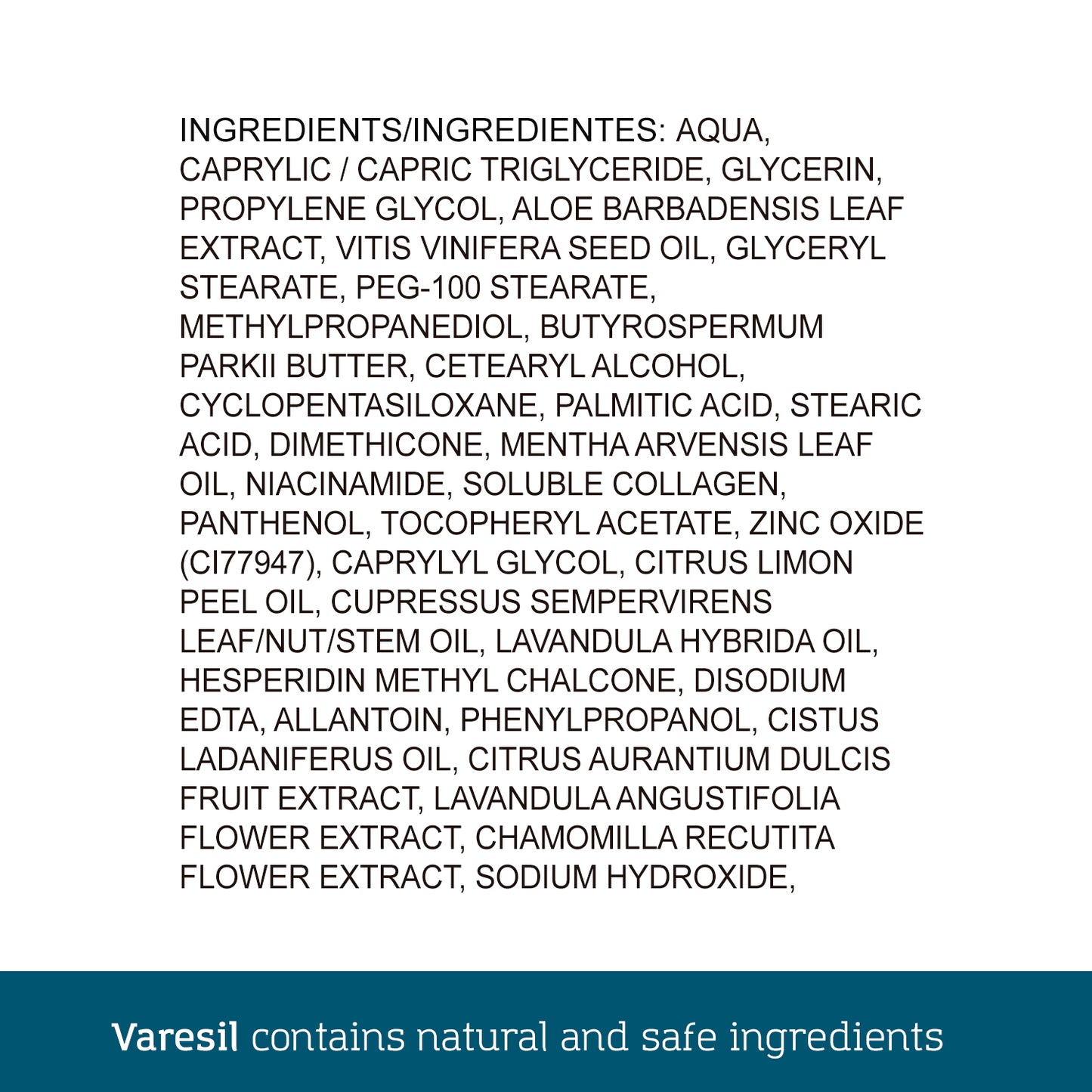 Varesil capsulas y Varesil crema para prevenir y aliviar las varices - 3