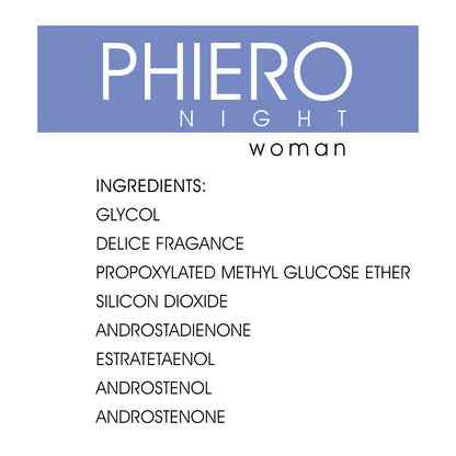 PHIERO NIGHT WOMAN , PERFUMES CON FEROMONAS PARA MUJER - 2
