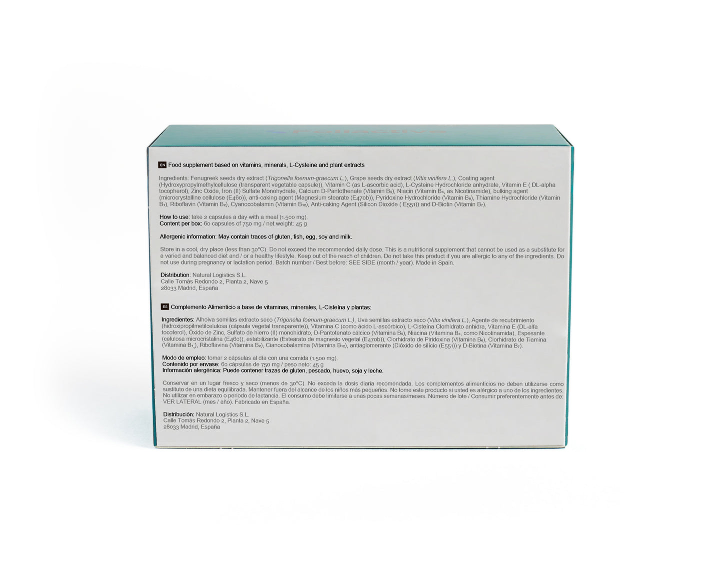 Foliactive Pills, cápsulas anticaída para el cabello