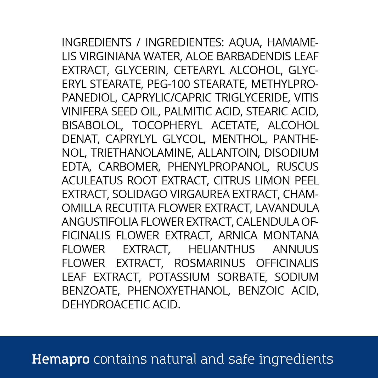 Hemapro suplemento y Hemapro Crema para el cuidado y alivio de las hemorroides. - 4