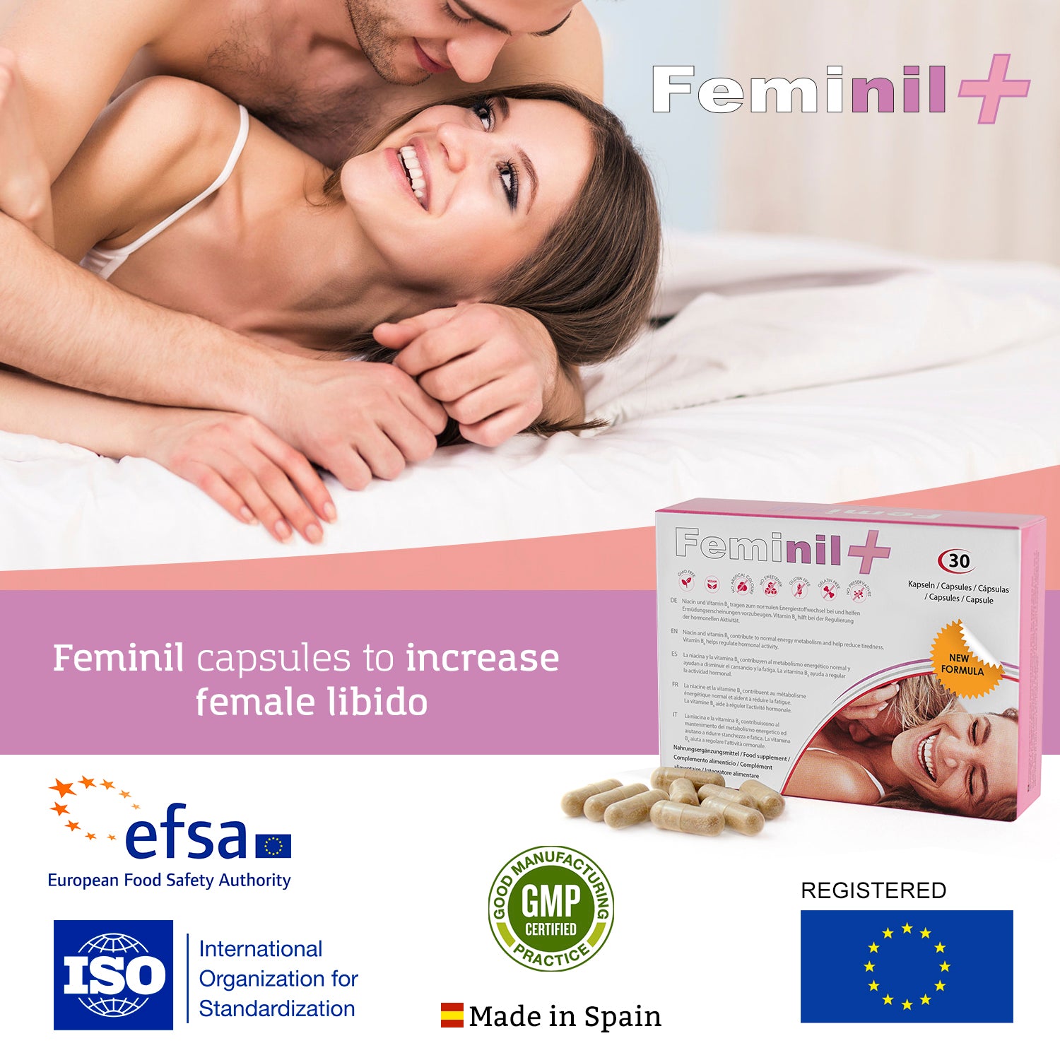 FEMINIL, CÁPSULAS PARA AUMENTAR EL DESEO SEXUAL FEMENINO - 7