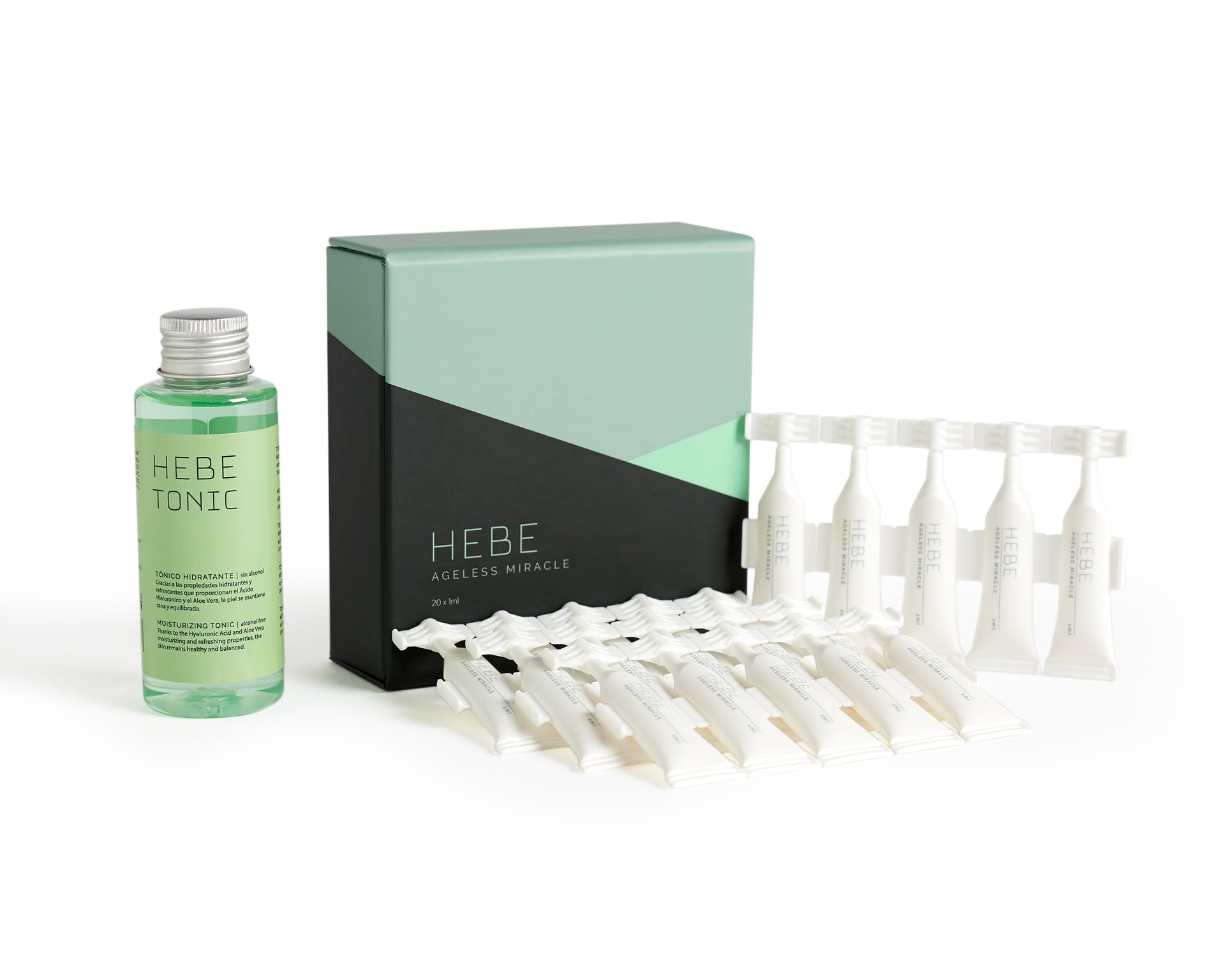 20 Single Doses instantly smooths wrinkles expression lines. 20 doses + toner