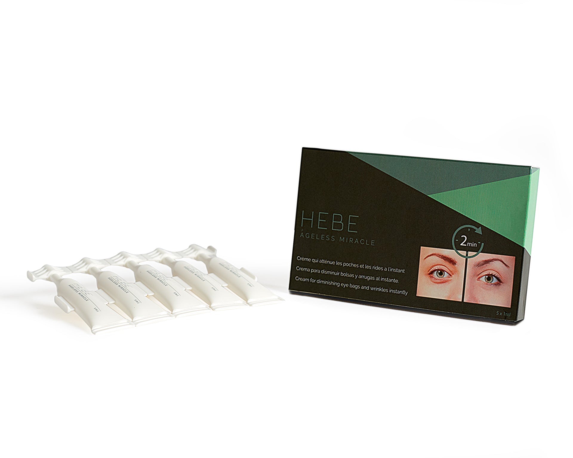 5 Single Doses instantly smooths wrinkles expression lines. 5 doses