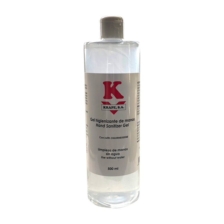 Gel Krape hidroalcohólico desinfectante con tapón, 500 ml