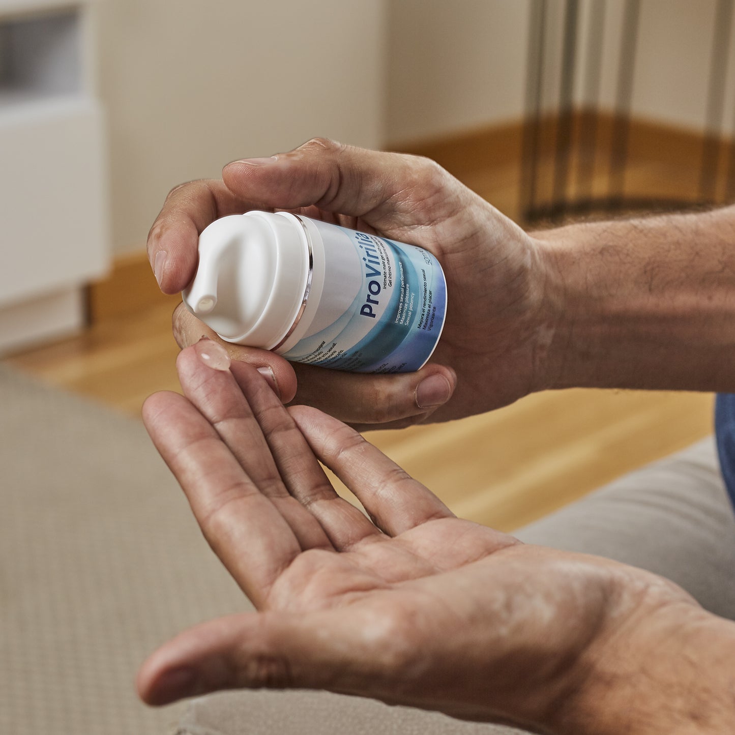 SizeGain Plus: Pastillas para alargar el pene + Provirilia: Gel íntimo masculino efecto frío - 3