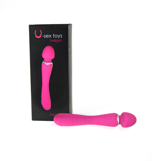U-Sex Toys  TWILIGHT Vibrador y Estimulador Del Punto “G” con efecto calor para Disfrutar Solo o Jugar en Pareja, (Twil)