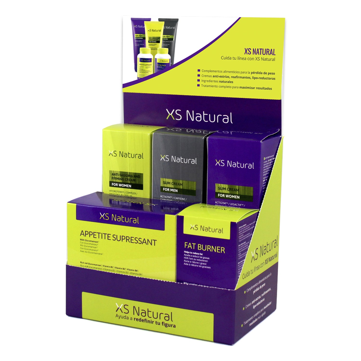 XS Natural Crema Lipo-reductora Mujer + XS Natural Crema Antiestrías y Reafirmante - 2