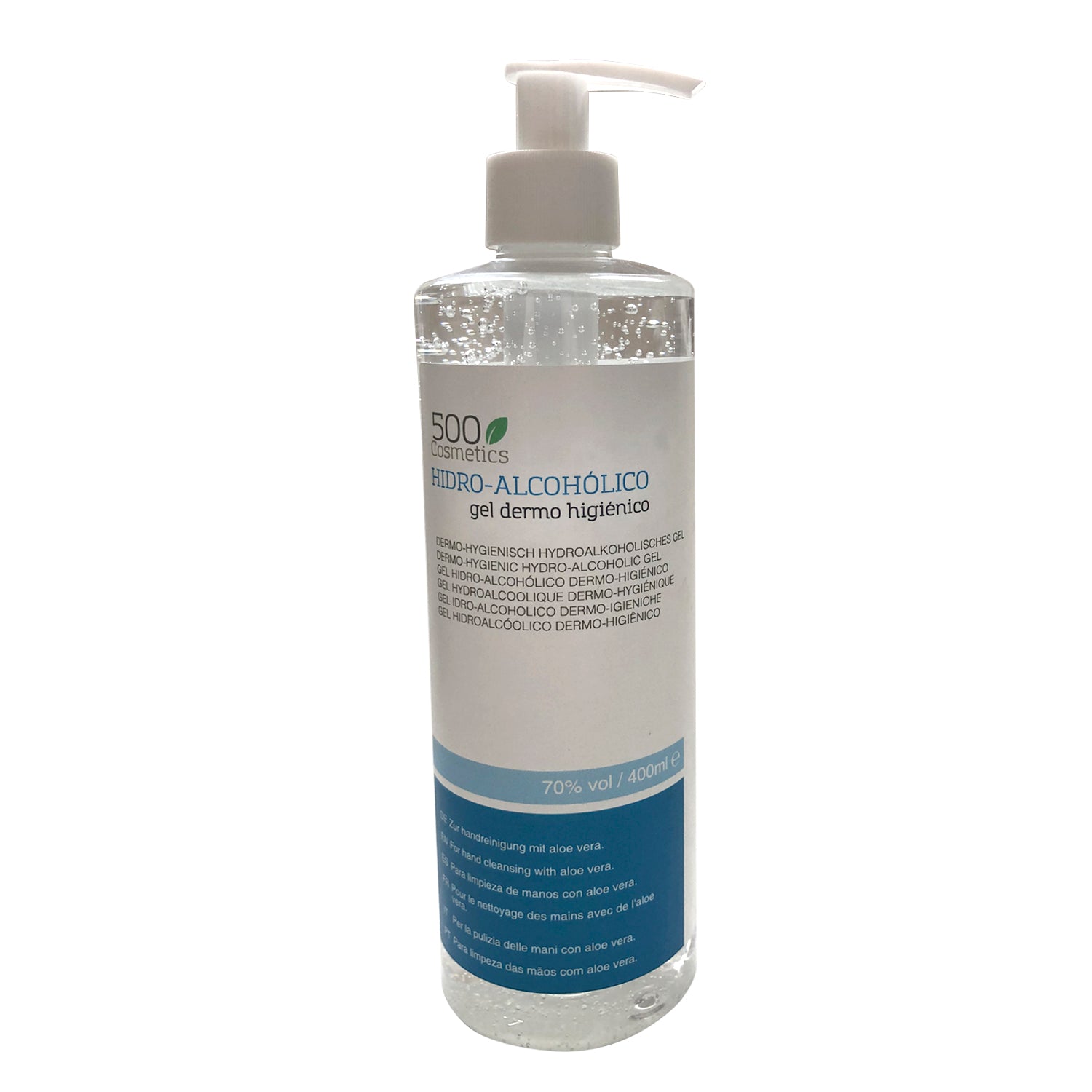 Dermo hygienic hydroalcoholic hand gel aloe vera
