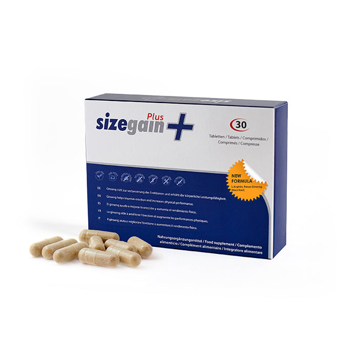 Sizegain Plus improved formula to increase virility sexual potency