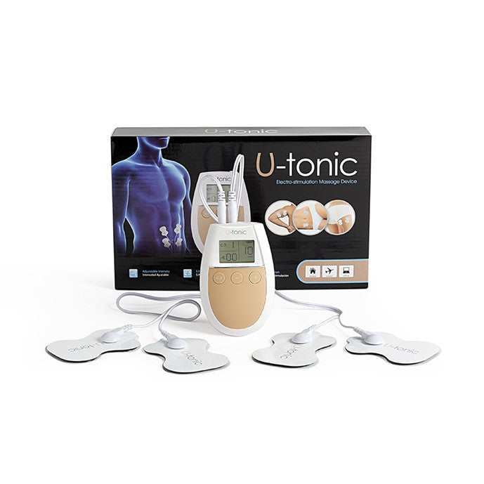 U Tonic muscle electro stimulation device to tone firm muscles