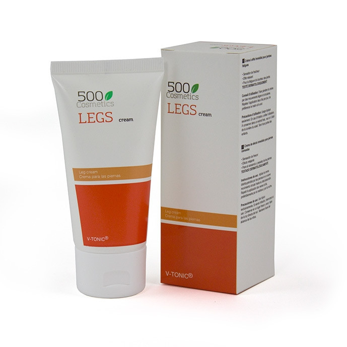 500Cosmetics Legs Cream, creme gegen Krampfadern und lindert die Symptome