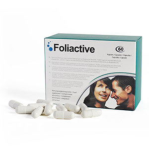 Foliactive Pills ist ein Nahrungsergänzungsmittel in Tablettenform gegen Haarausfall