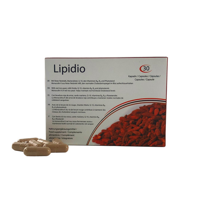 Lipidio, capsules to reduce cholesterol