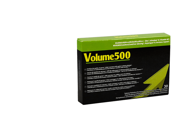 Increase sperm: Volume500