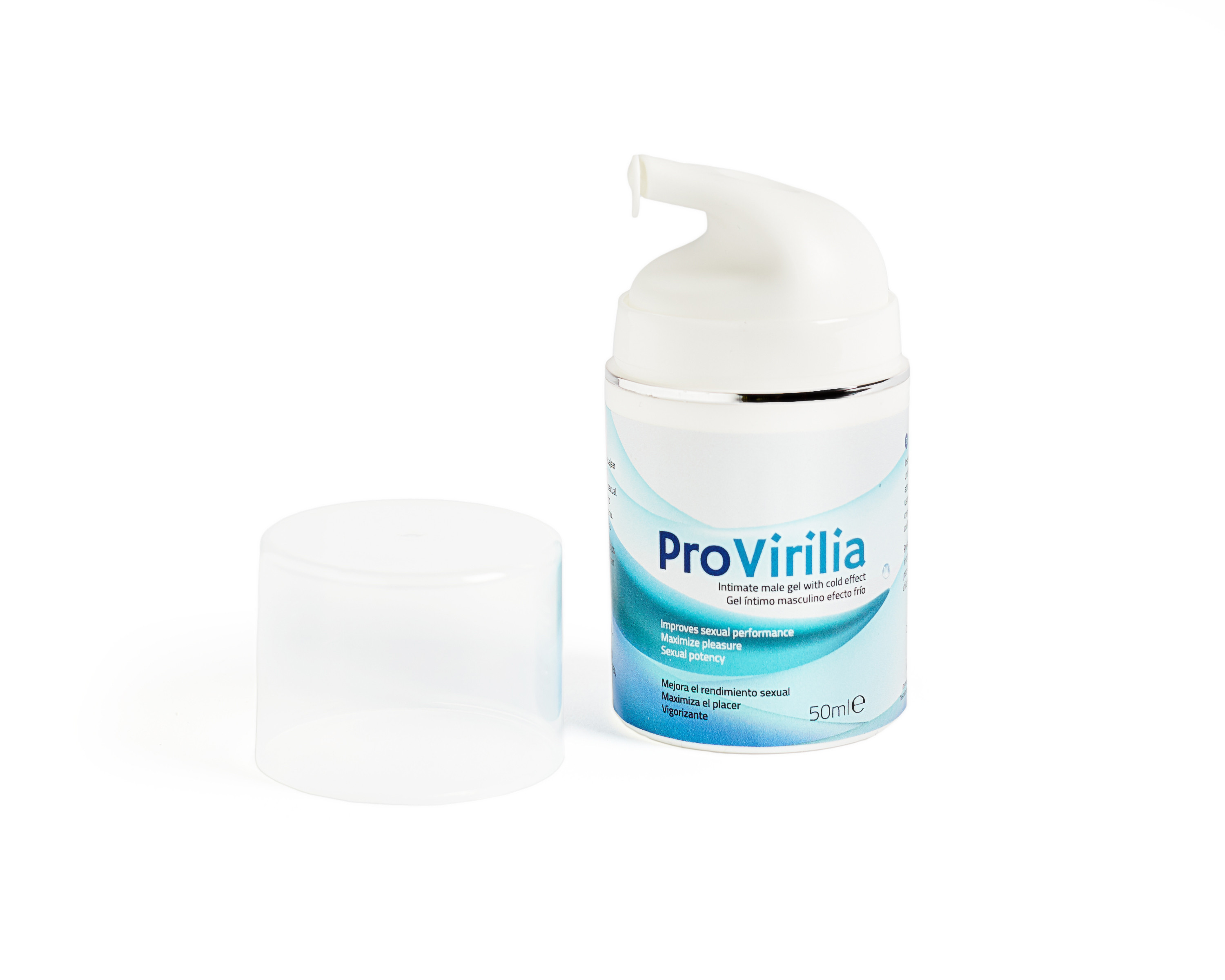 Provirilia, gel íntimo para hombre efecto frío