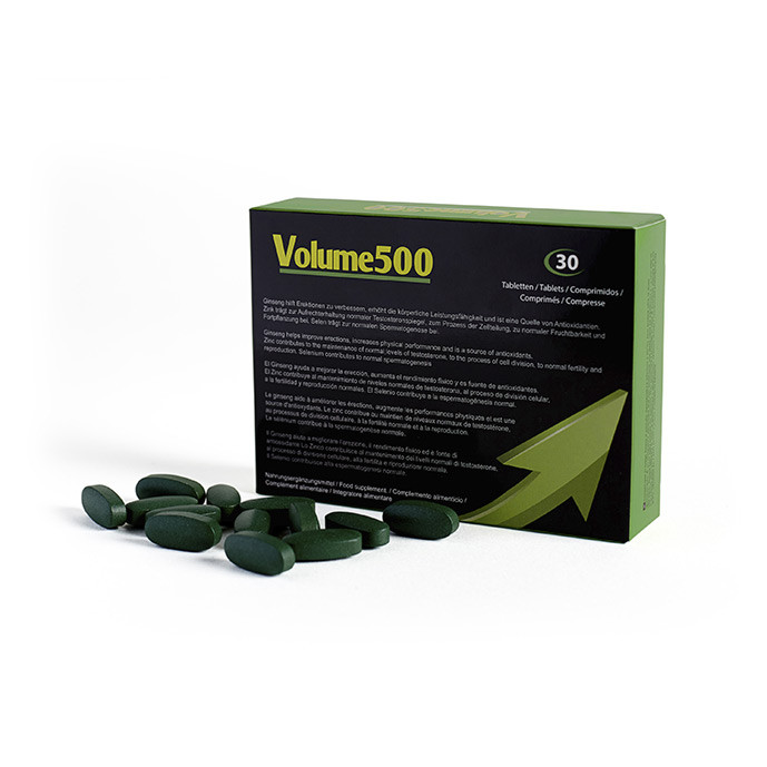 Volume500, pastillas para mejorar la calidad del esperma y la cantidad