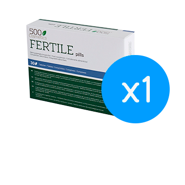 500Cosmetics Fertile Pills -pillerit parantavat sperman laatua ja määrää 
