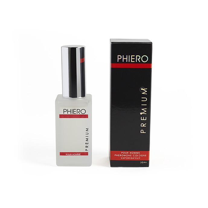 Phiero Premium, feromoneilla varustettu hajuvesi miehille.