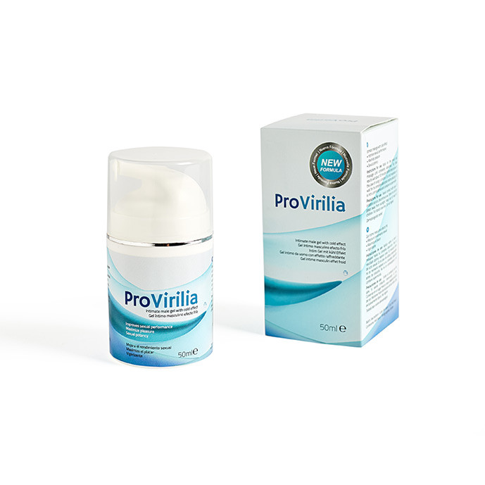 Provirilia, intieme gel voor mannen, koud effect