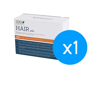 500Cosmetics Hair Pills, cápsulas para queda de cabelo