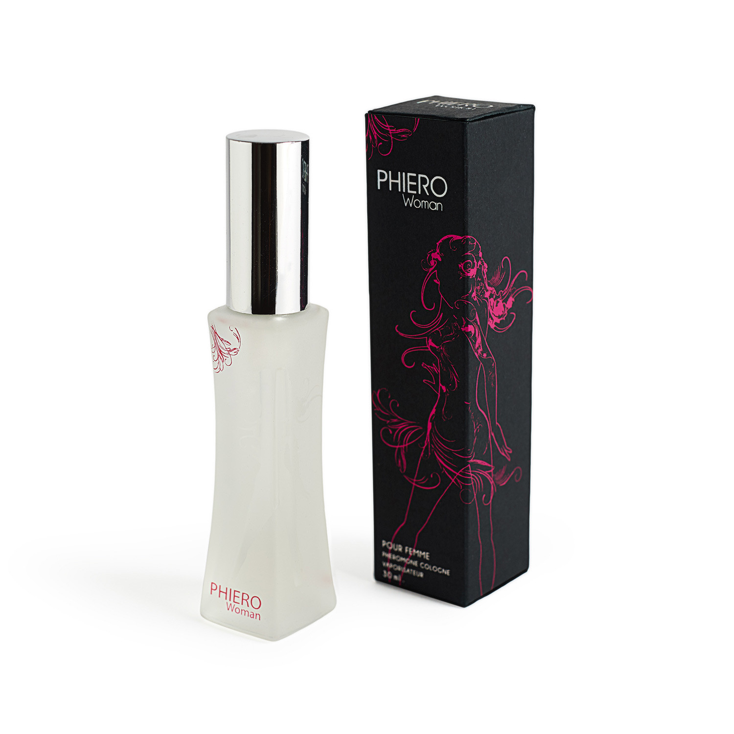 Phiero Woman, perfume com feromônios para mulheres